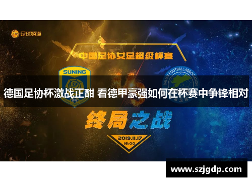 德国足协杯激战正酣 看德甲豪强如何在杯赛中争锋相对